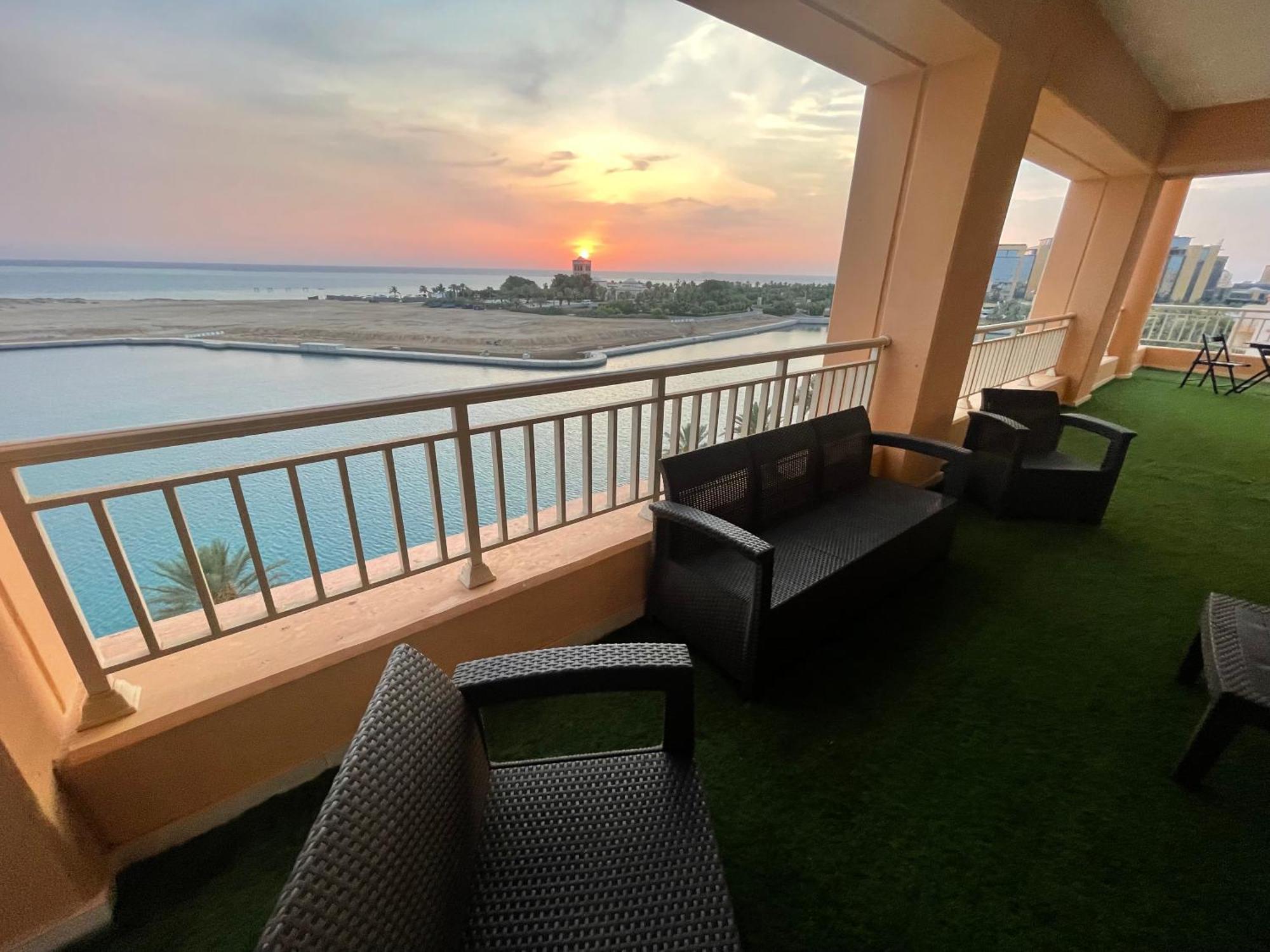 رويال مارينا بانوراما ثلاث غرف علي البحر مباشر عوائل فقط Apartment King Abdullah Economic City