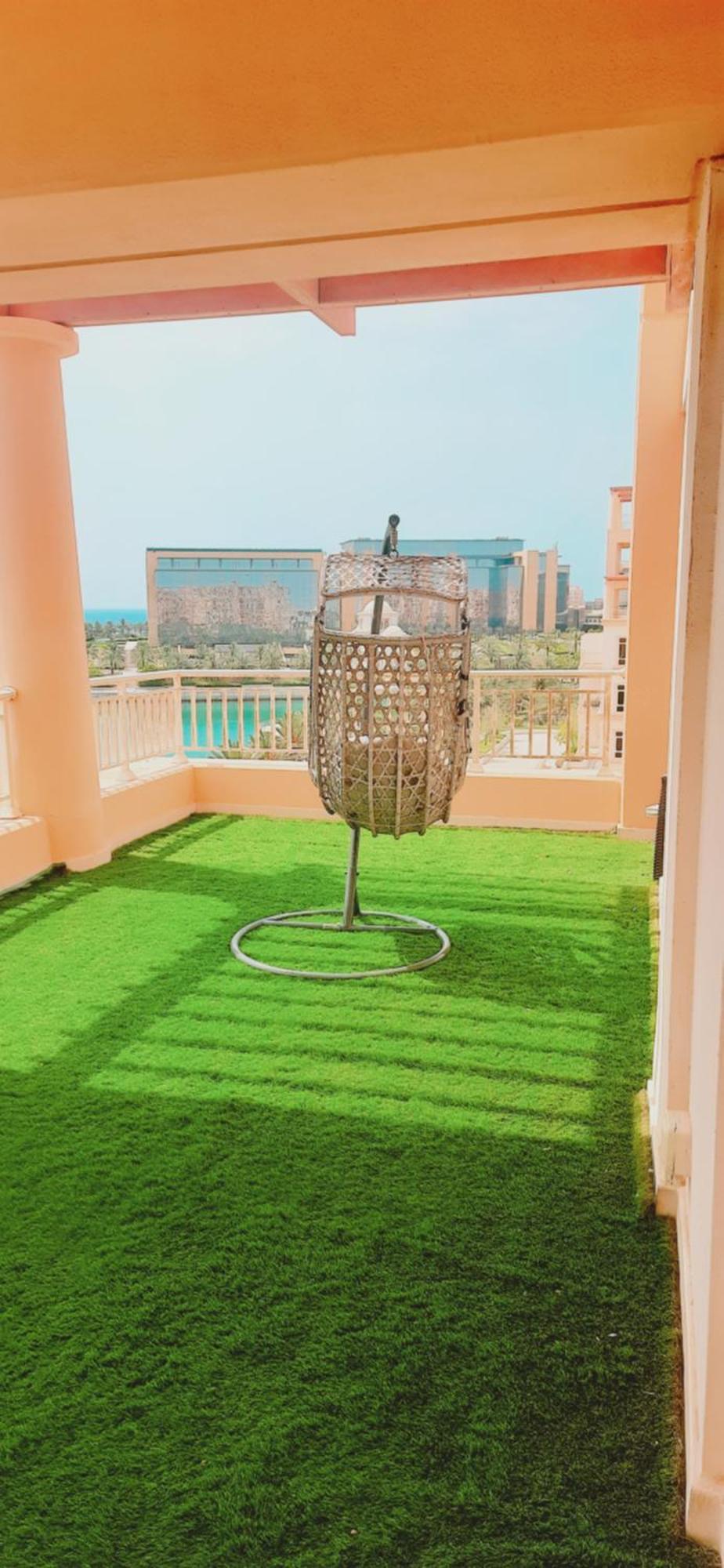 رويال مارينا بانوراما ثلاث غرف علي البحر مباشر عوائل فقط Apartment *